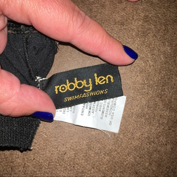 Vintage Robby Len Swim Leopard top - Picture 4 of 6